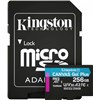 Kingston SD256micro 170mbs v30+Adapter 