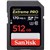 SanDisk 512GB Extreme PRO SDXC Memory Card 170mb/s