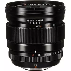 עדשת פוג'י FujiFilm X lens XF 16mm F/1.4 R WR - יבואן רשמי