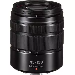 עדשת פאנסוניק Panasonic micro 4/3 lens 45-150 4-5.6