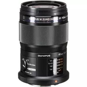 עדשת אולימפוס Olympus Micro 4/3 Lens M.Zuiko Digital Ed 60mm F/2.8 Macro