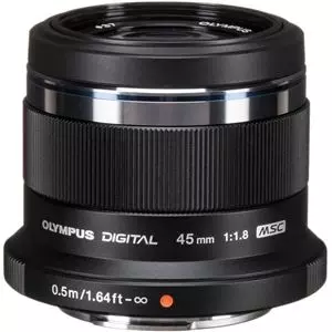 עדשה אולימפוס Olympus Micro 4/3 Lens M.Zuiko Digital 45mm 1:1.8