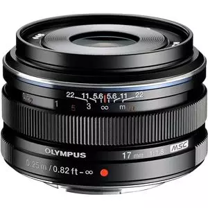 עדשה אולימפוס Olympus Micro 4/3 Lens M.Zuiko Digital 17mm F/1.8