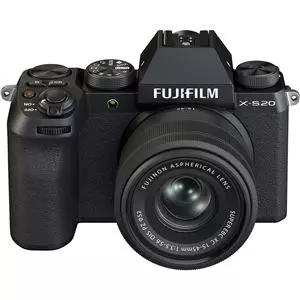 מצלמה חסרת מראה פוג'י Fujifilm X-S20 +15-45mm- קיט - יבואן רשמי