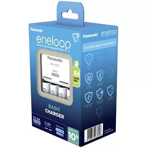 Eneloop Charger+AA X4 white 2000mAh