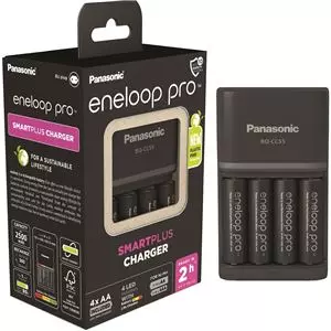 Eneloop PRO Charger+AA X4 Black 2550mAh