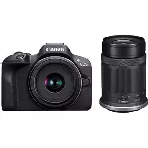 מצלמה חסרת מראה קנון Canon EOS R100 + 18-45mm + 55-210mm