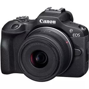 מצלמה חסרת מראה קנון Canon EOS R100 + 18-45mm + 55-210mm