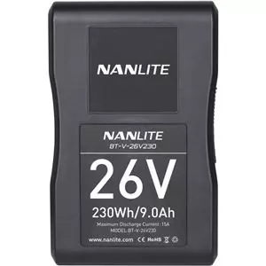 NANLITE BATTERY V-MOUNT 26V 230WH
