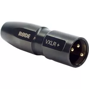 RODE VXLR+ 3.5 socket 3-pin male XLR adaptor