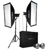NANLITE FS200 2KIT With light stand