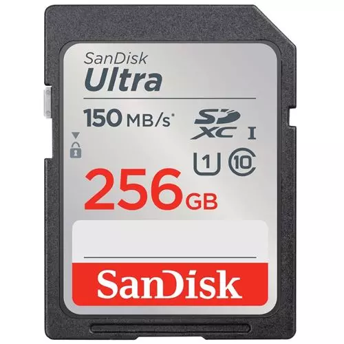 Sandisk 256gb Ultra 150mb/S - Camera | מצלמות | מצלמות וידאו