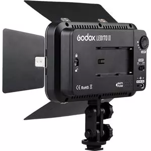תאורה לוידאו תעשייתית לגודוקס Godox LED 170 II (with barndoor)