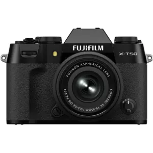 מצלמה חסרת מראה פוג'י Fujifilm X-T50 +15-45mm - יבואן רשמי