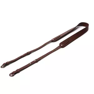 Artisan & Artist Three-Length Adjustable Leather Strap (Brown)