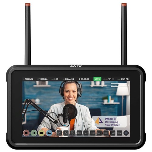 ATOMOS ZATO CONNECT (未使用)￼ Atomos ZATO CONNECT 5.2 Network-Connected Video Monitor - Cameras