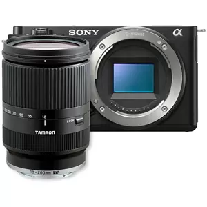 מצלמה חסרת מראה סוני Sony ZV-E10 +TAMRON 18-200mm VC קיט