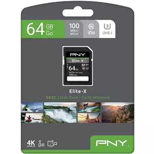 PNY SD64 100mb/s UHS-I V30 4k