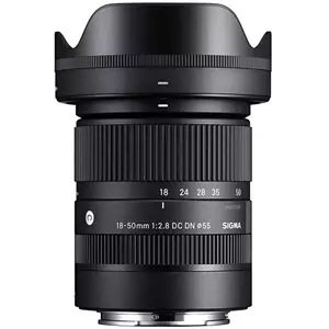 מצלמה חסרת מראה קנון Canon EOS R50 BODY + SIGMA 18-50mm F2.8 DN RF