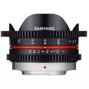 Samyang 7.5mm T3.8 Cine UMC Fish-eye MFT