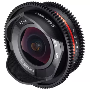 Samyang 7.5mm T3.8 Cine UMC Fish-eye MFT