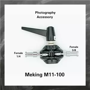 Meking Double ball joint adapter 1/4"-20&3/8"-16