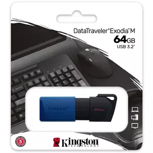 KINGSTON 64GB USB 3.2  DTXM