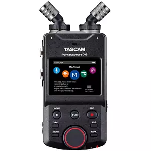 מקליט אודיו דיגיטלי נייד Tascam Portacapture X6