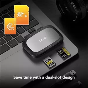 LEXAR CFexpress Type A/SD UHS-II USB 3.2 READER