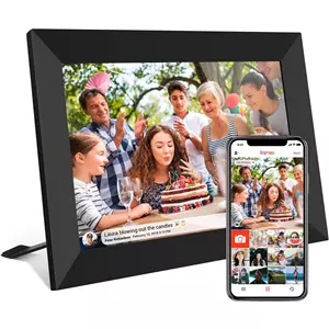 מסגרת תמונות דיגיטלית חכמה 10.1″ שחור