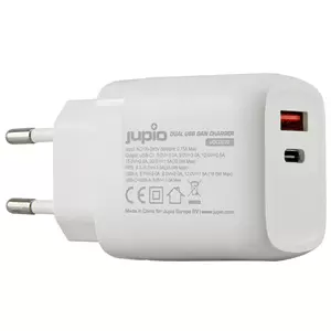 JUPIO Dual USB GaN 30W USB+USB-C