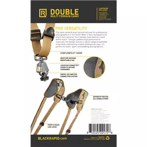 BlackRapid Double Camera Harness Multi-Terrain Camo