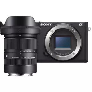 מצלמה חסרת מראה סוני Sony A6400 + SIGMA 18-50mm F2.8 DC DN - קיט