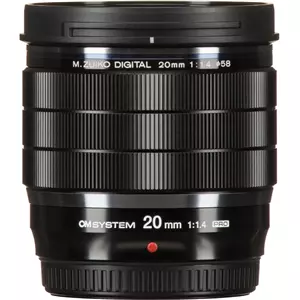 עדשה אולימפוס Olympus Micro 4/3 Lens M.Zuiko Digital Ed 20mm F/1.4 Pro