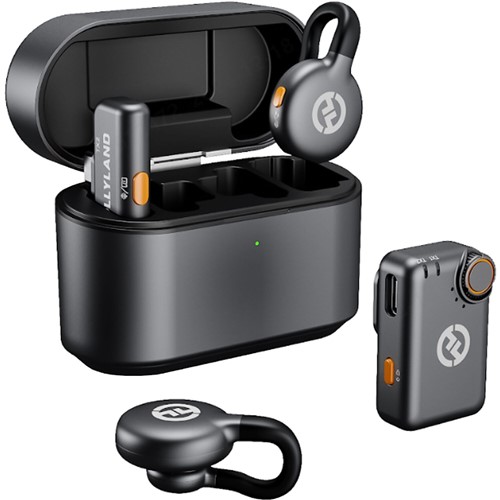מערכת מיקרופון אלחוטית HOLLYLAND LARK M2S MINI COMBO - Cameras