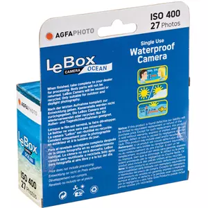 מצלמה חד פעמית AGFA LeBox 400 27 ocean WP