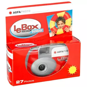 מצלמה חד פעמית AGFA LeBox 400 27 outdoor
