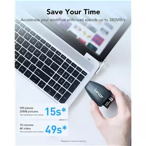LEXAR SD64 280mbs Pro Sllver V60