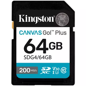 Kingston SD64 200mbs V30 GO!Plus