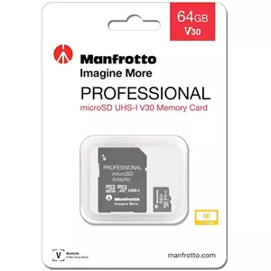 DELKIN/MANFROTTO SD64micro Pro 90mbs UHSI V30