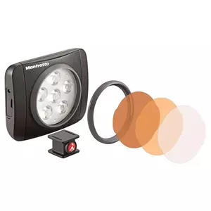 פנס 6 לד לחצובה עם בלוטוס MANFROTTO