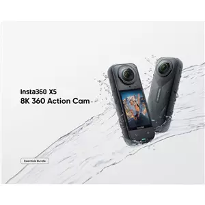 Insta360 X5 360 Action Camera Essentials Bundle