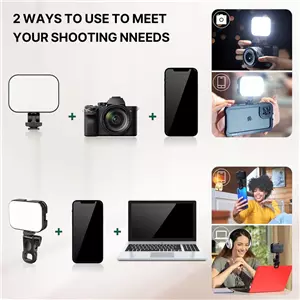 ULANZI Clip BI-Color LED Light VL100X