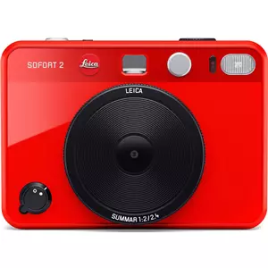 מצלמה בין רגע לייקה Leica SOFORT 2 Instant Camera (Red)  - יבואן רשמי