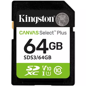 Kingston Sd64gb Canvas Select Plus 150mbs V10
