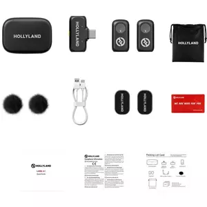 מערכת מיקרופון אלחוטית HOLLYLAND LARK A1 USB-C