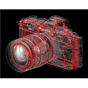 מצלמה חסרת מראה אולימפוס Olympus OM-3 + 12-45mm F4 Pro kit Silver
