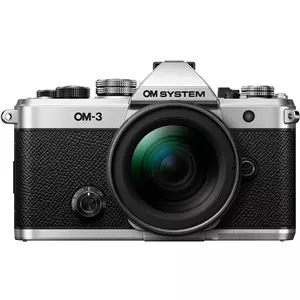 מצלמה חסרת מראה אולימפוס Olympus OM-3 + 12-45mm F4 Pro kit Silver