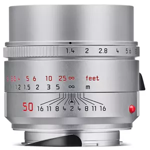 SUMMILUX-M 50 f/1.4 ASPH., silver chrome finish