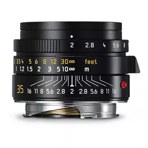 SUMMICRON-M 35 f/2 ASPH., black anodized finish